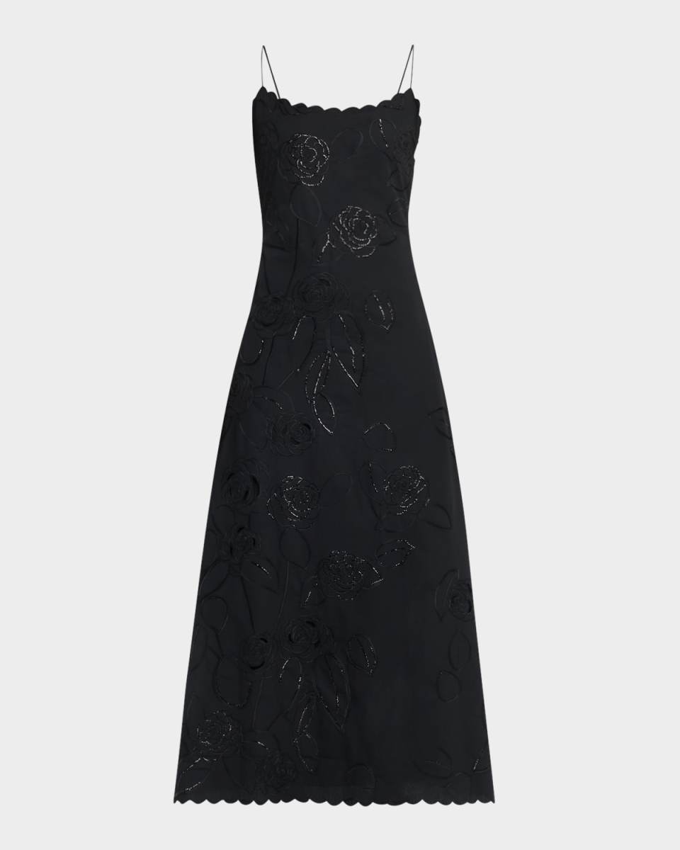 Scallop Broderie Anglaise Dress